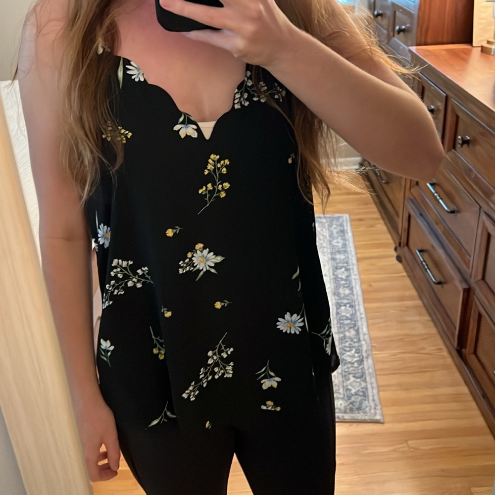 Super Cute Floral Tank